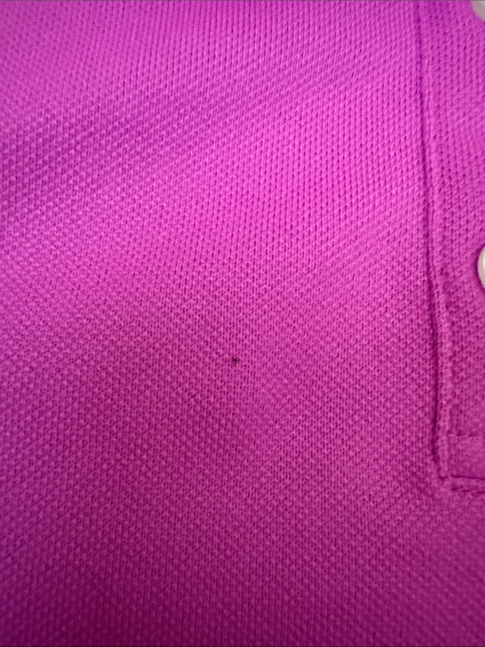 Lilly Pulitzer Girls' Polo Shirt - Bright Magenta